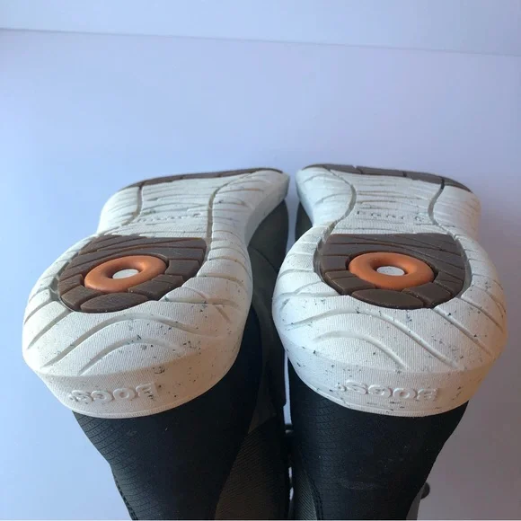 Bogs Loden Olive Green Black Juniper Hiker Women's Casual Boots - Picture 15 of 16